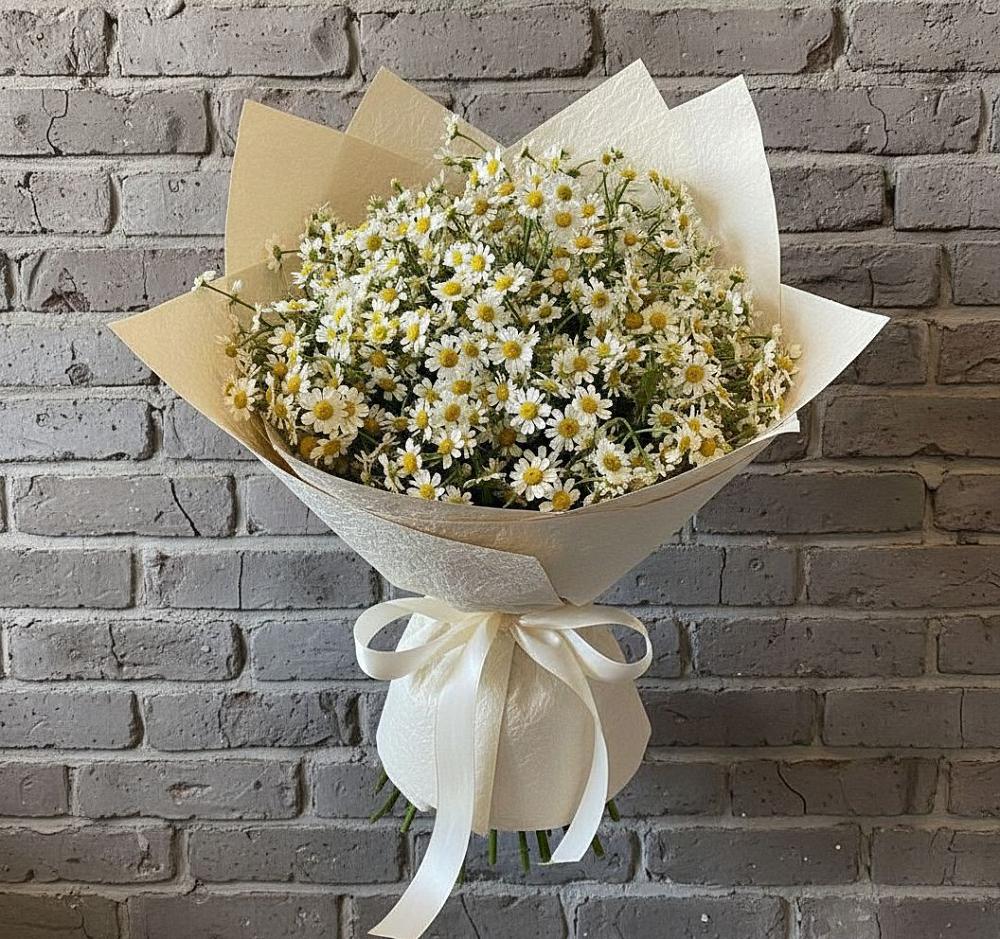 Букет цветов из: Ромашки в Экажево
