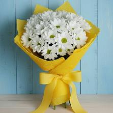 Букет цветов из:  Хризантемы в Экажево