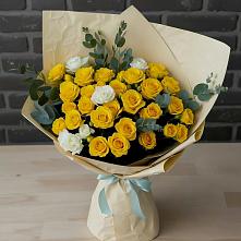 Букет цветов из:  Розы в Экажево