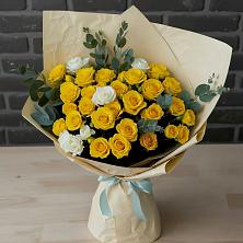 Букет цветов из:  Розы в Экажево