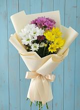 Букет цветов из:  Хризантемы в Экажево