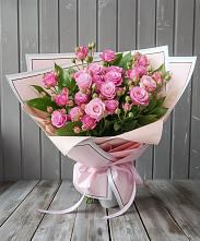 Букет Розовый кустик #REPLACE_PRED# Экажево