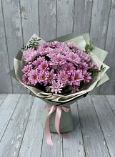 Букет цветов из:  Хризантемы в Экажево