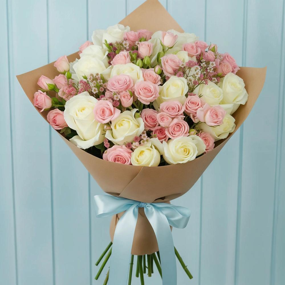 Букет цветов из: Розы в Экажево