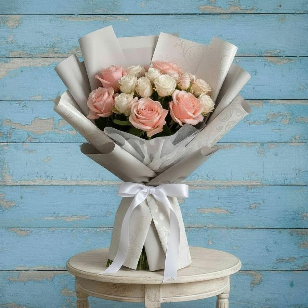 Букет цветов из: Розы в Экажево