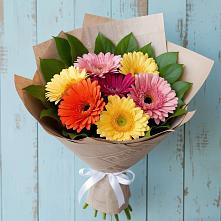 Букет цветов из:  Герберы #REPLACE_PRED# Экажево