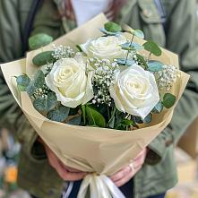 Букет цветов из:  Розы в Экажево