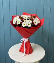 Букет цветов из:  Хризантемы в Экажево