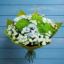 Букет цветов из:  Хризантемы в Экажево