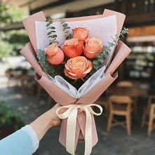 Букет цветов из:  Розы в Экажево