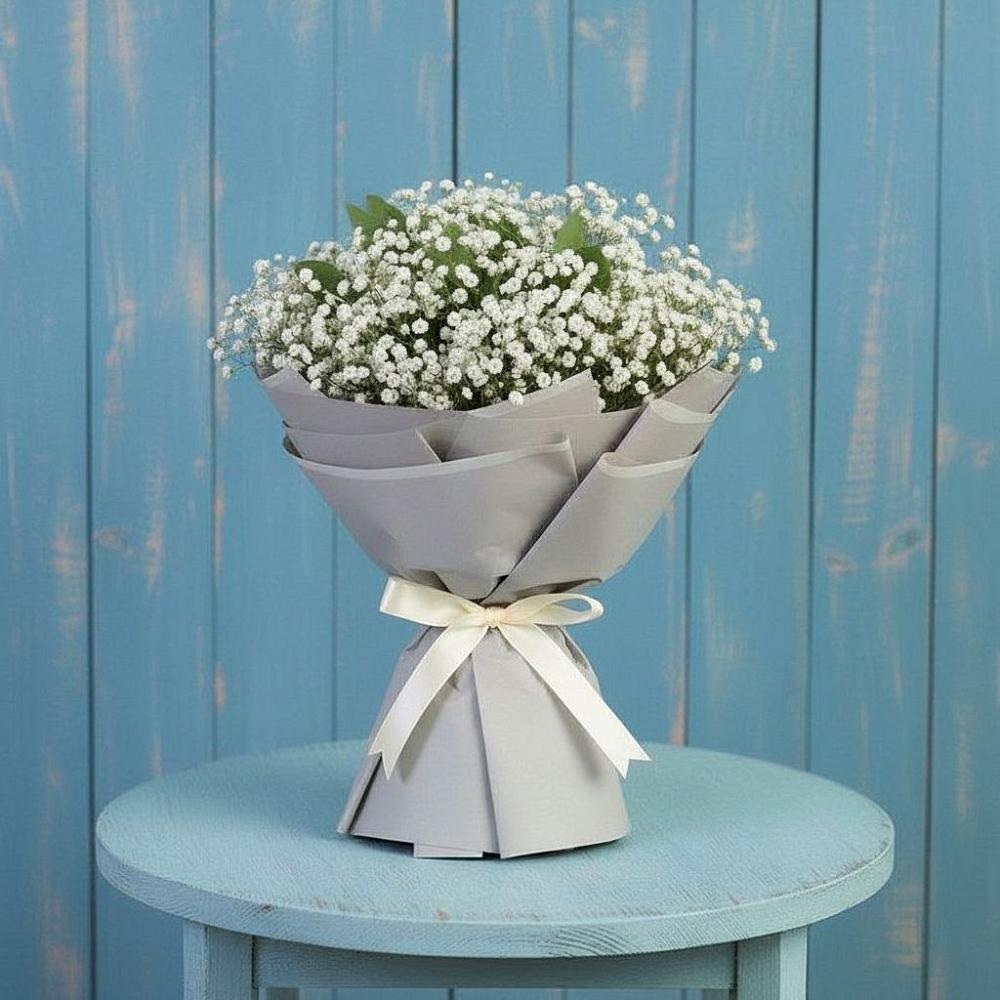 Букет цветов из: Гипсофила в Экажево