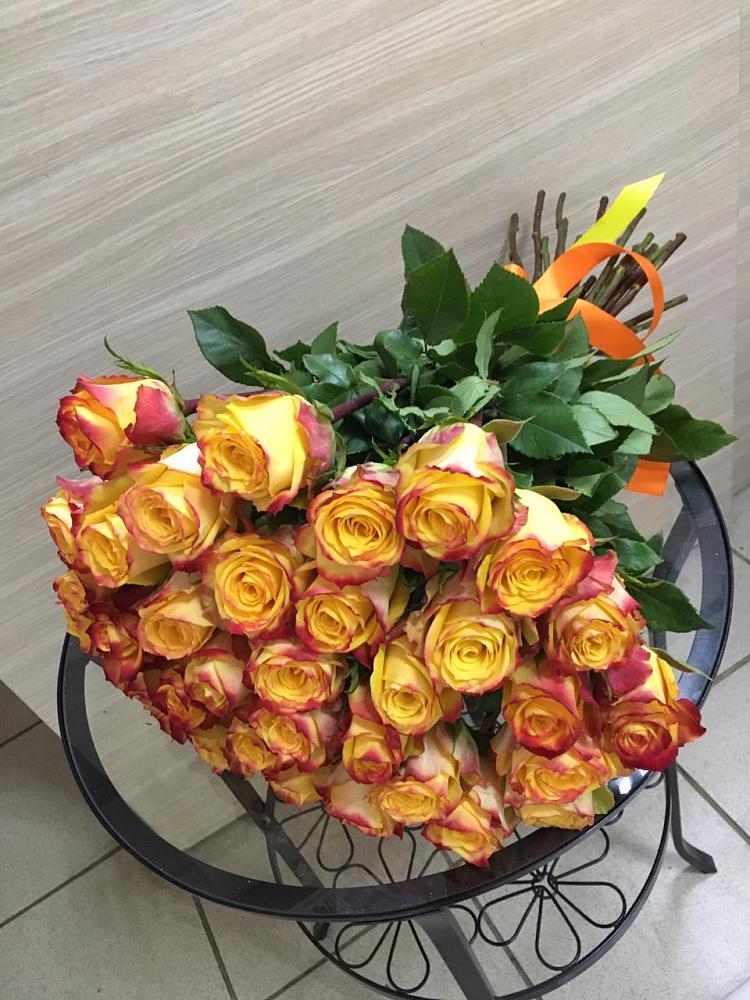 Букет Желтые розы в Экажево