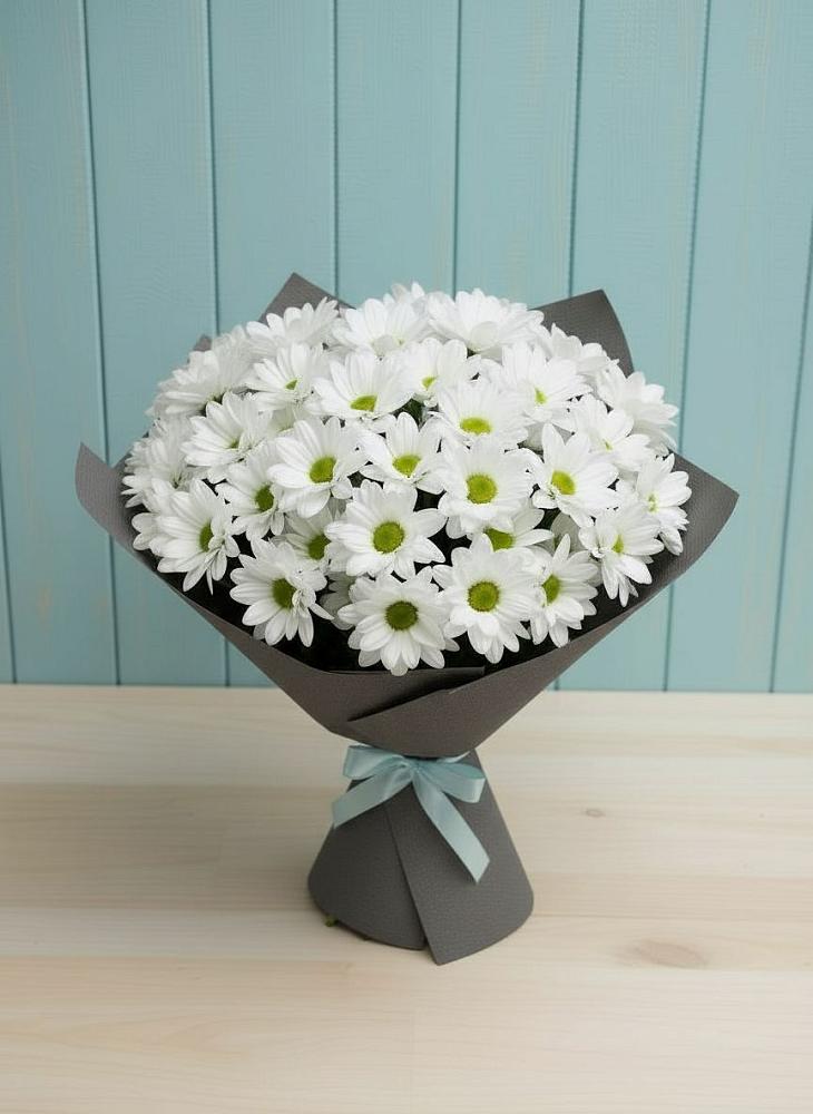 Букет цветов из: Хризантемы в Экажево