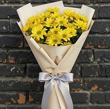 Букет цветов из:  Хризантемы в Экажево