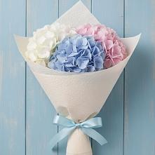 Букет цветов из:  Гортензия в Экажево