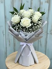 Букет цветов из:  Розы в Экажево