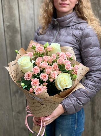 Букет цветов из: Розы в Экажево