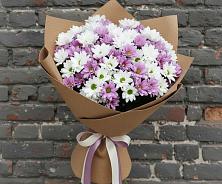 Букет цветов из:  Хризантемы #REPLACE_PRED# Экажево