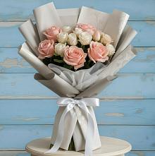 Букет цветов из:  Розы #REPLACE_PRED# Экажево