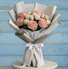 Букет цветов из:  Розы в Экажево