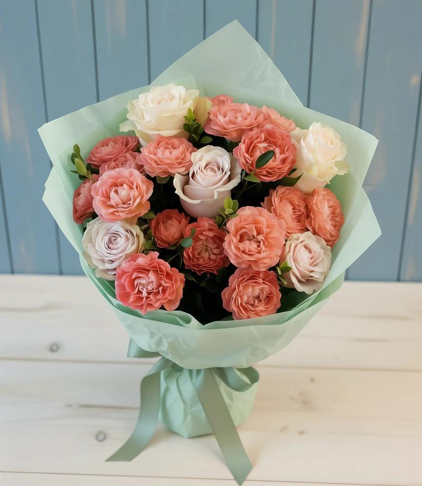 Букет цветов из: Розы в Экажево