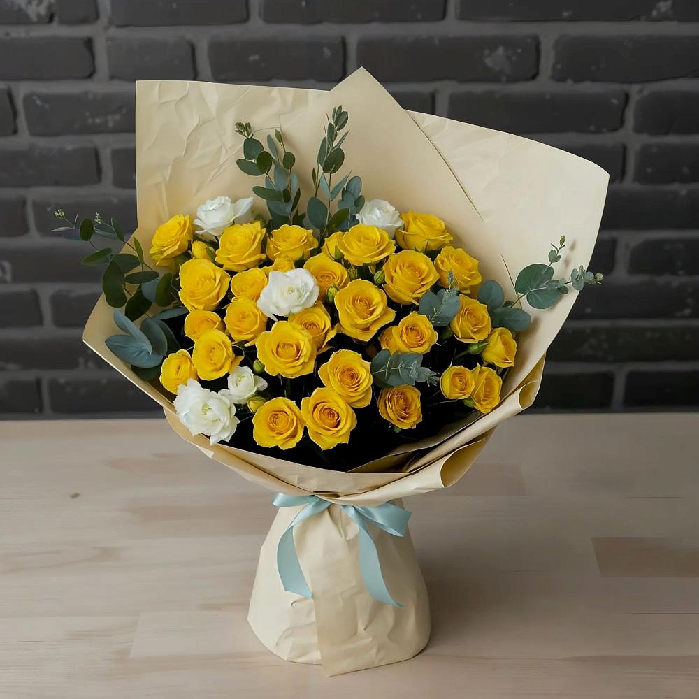 Букет цветов из: Розы в Экажево