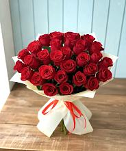 Букет 29 Красных роз в Экажево