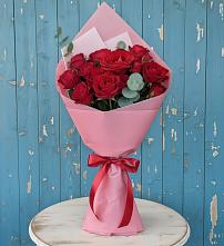 Букет цветов из:  Розы в Экажево