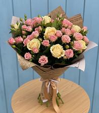Букет цветов из:  Розы в Экажево