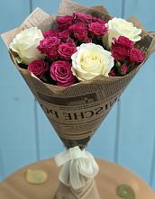Букет цветов из:  Розы в Экажево