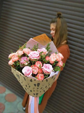 Букет цветов из: Розы в Экажево