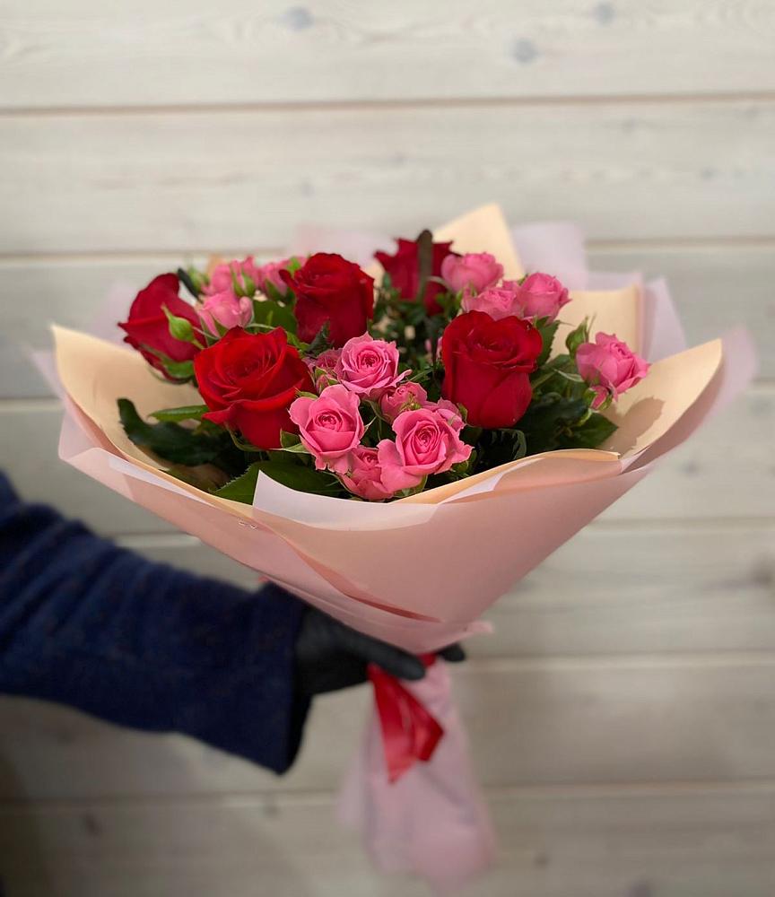 Букет цветов из: Розы в Экажево