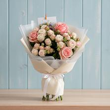 Букет цветов из:  Розы в Экажево