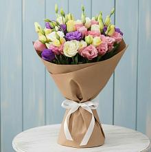 Букет цветов из:  Лизиантусы в Экажево